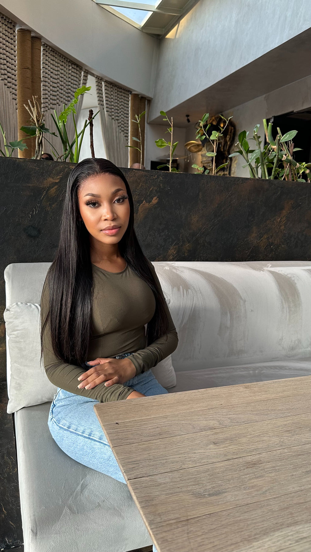 Double Drawn HD Full Lace Front Straight Wig