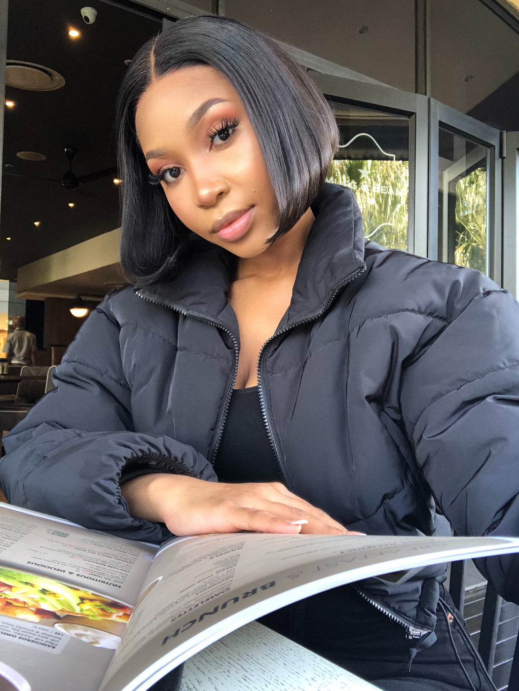 (4x4) Glueless Bob Wig