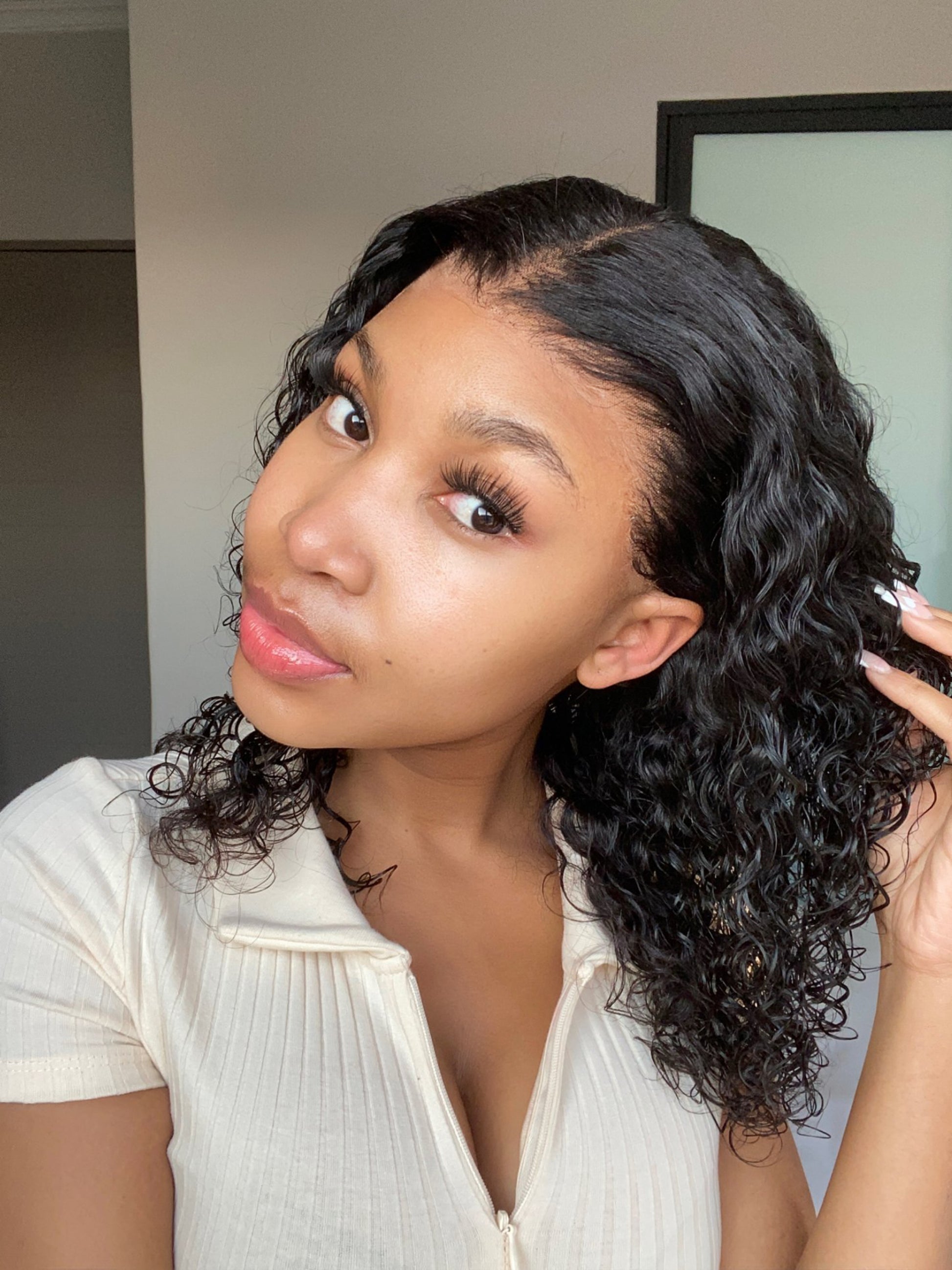 Water Wave Full Frontal Bob Wig