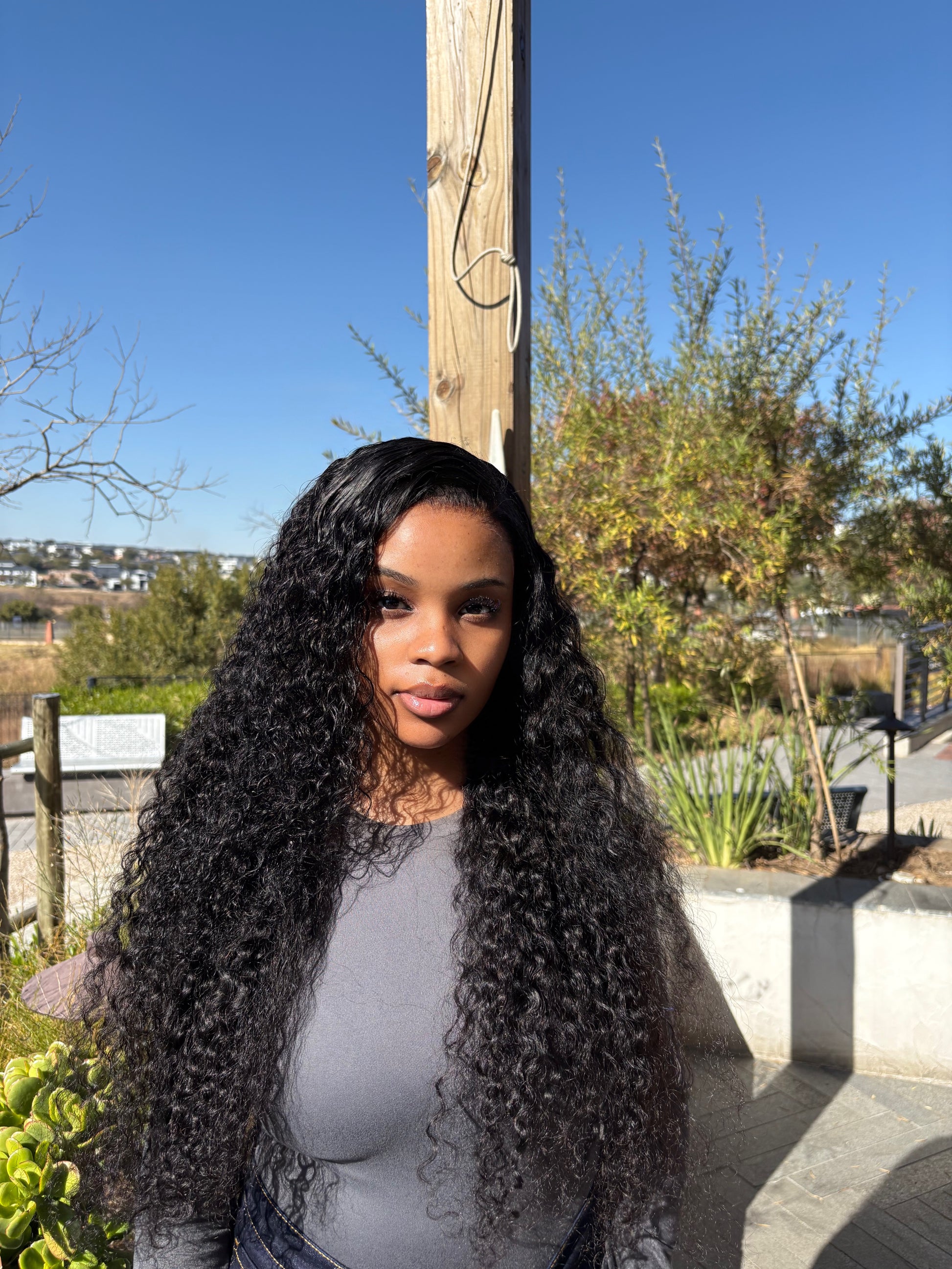 Water Wave Full Frontal Lace Wig