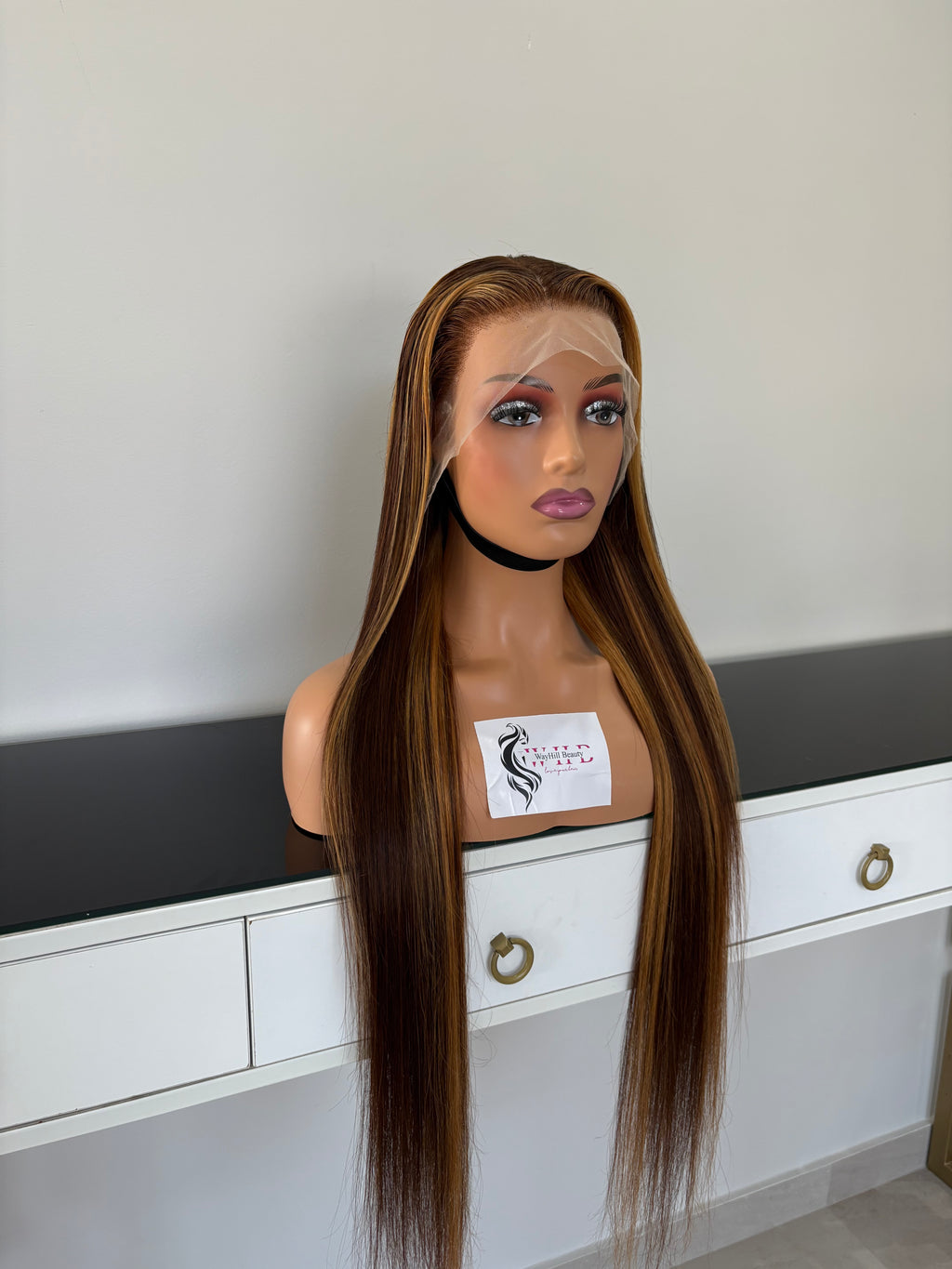 (13x4) Straight P4/27 Blonde Highlight Wig
