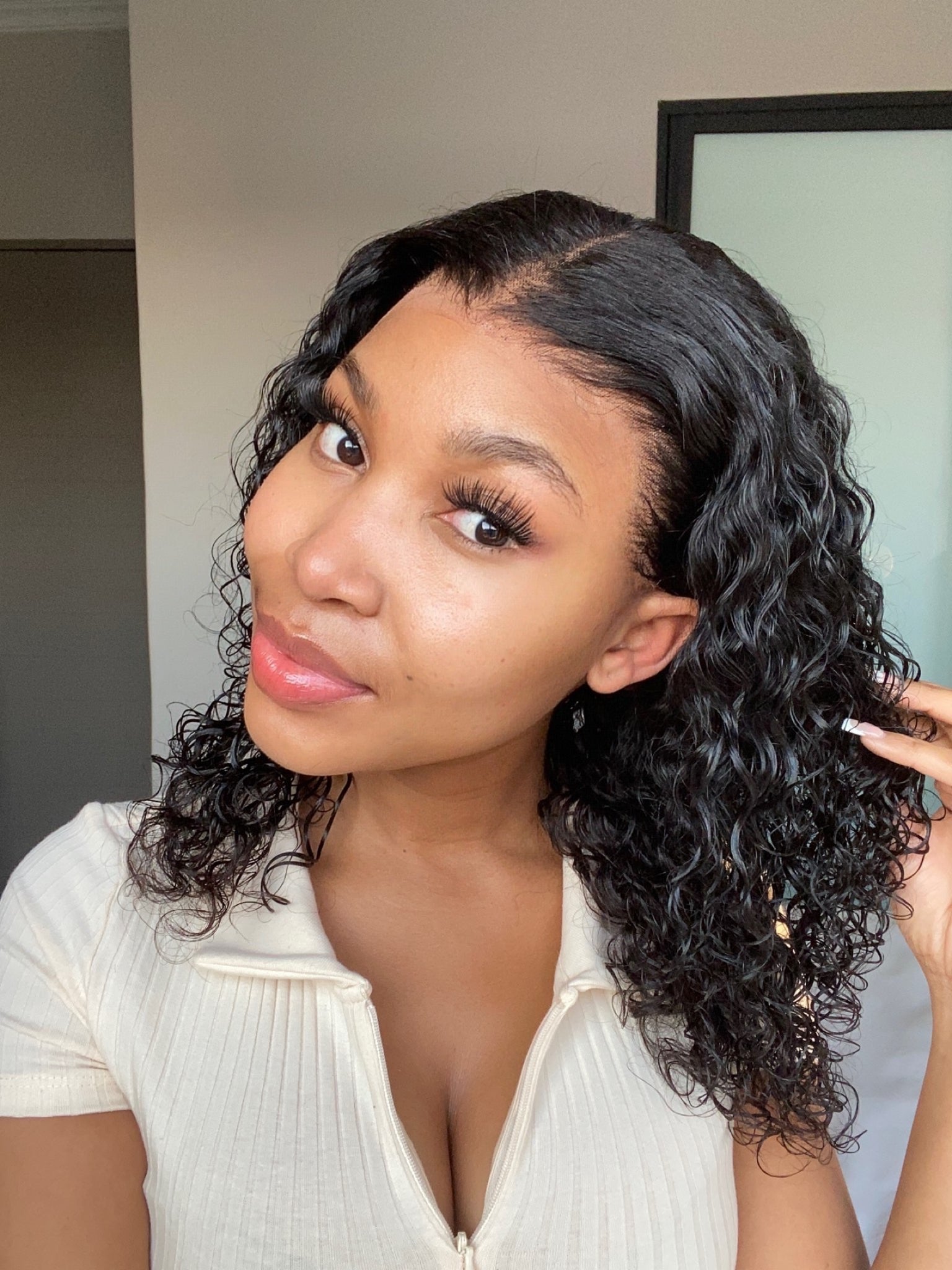 Water Wave Full Frontal Bob Wig